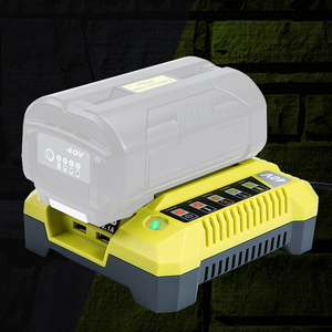 Ryo Ch02B OP400 OP401 40Vリチウムイオン電動工具バッテリー充電器 - Product Image 6