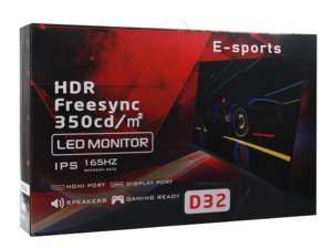 Monitor de computadora HD de 19-32 pulgadas OEM y monitor de pantalla de PC de televisión LED curvo 144Hz Hardware y software de computadora - Product Image 5