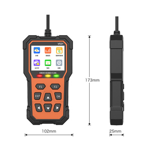 Escáner OBD2 completo para coche, comprobación del sistema de motor automático, herramientas de diagnóstico, lector de código profesional automotriz compatible con multilingüe