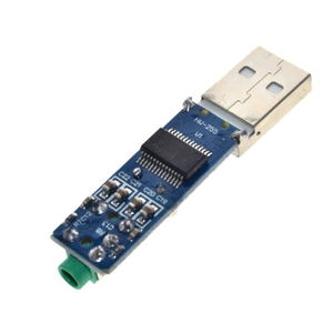 モジュール5VミニPCM2704 USB DAC HIFI USBサウンドカードUSBパワーDACデコーダーボードモジュール - Product Image 3