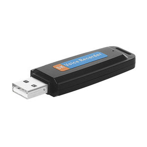 MINI 32G Grabadora de voz USB Grabadora de sonido portátil Batería de litio incorporada Mini Oice Pen Mini USB Flash Grabadora de audio digital - Product Image 1