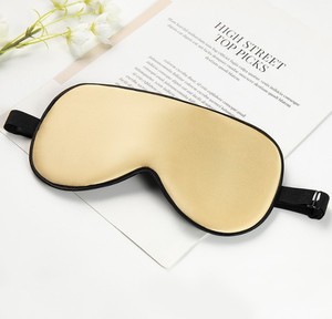 Uyku için ayarlanabilir kayış ile % 100% gerçek doğal saf ipek göz maskesi uyku maskesi - Product Image 6