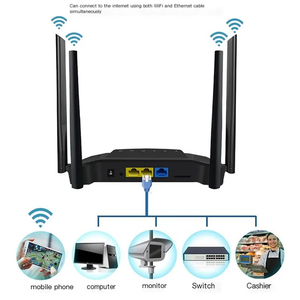 European Wireless WiFi <strong>Router</strong> Sim Internet 4G Supports 16 Devices <strong>with</strong> Network 3-port Modem <strong>Decoder</strong> EU 4G LTE - Product Image 5