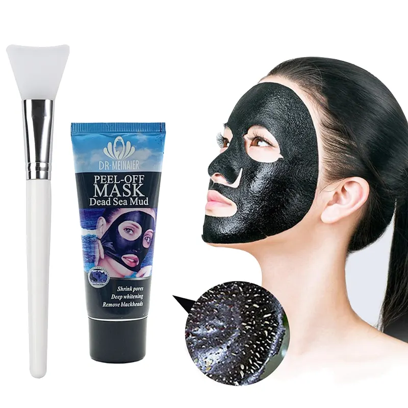 Fango del mar morto comedone rimuovi maschera fai da te crema pulizia profonda purificante Peel Off carbone di bambù nero maschera per il viso di bellezza cura della pelle