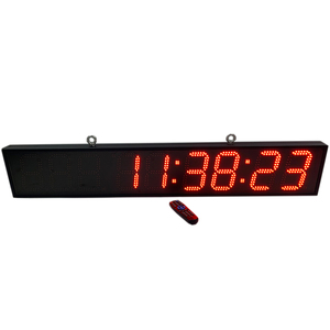 Timer portatile da 6 pollici a 9 cifre con Timer digitale settabile/orologio da esterno - Product Image 5