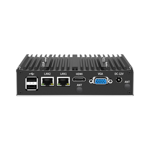 Intel Celeron Win10/11 IoT Industrial Mini PC 32GB DDR4 RAM HD VGA Fanless Dual LAN 2 rs232 Linux EU/US nuovo - Product Image 4