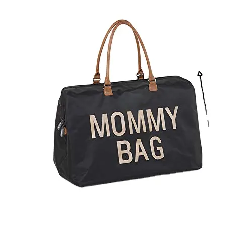 Bolsa de fralda impermeável para bebês, mochila portátil de neoprene para maternidade para mães 3-1, bolsa de fraldas impermeável