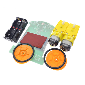 D2-1 Smart Robot Car Kit Intelligent Tracking Line Smart Car Kit TT Motor Electronic Kit fai da te Smart Patrol Automobile Sets - Product Image 6