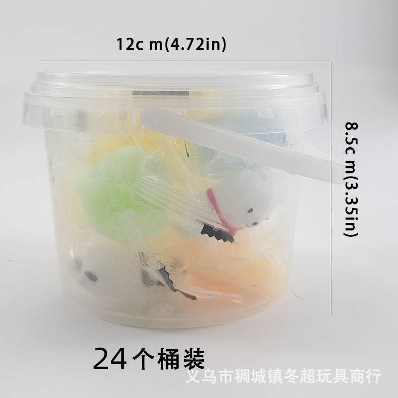 Animal style 24 pieces mixed in 1 bucket