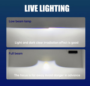 ไฟหน้า LED สีขาวลำแสงสูง3.0นิ้ว H4โปรเจคเตอร์ LED แคนบัสชิ้นส่วนรถยนต์55W/60W ชิป CSP HB3/HB4แหล่งกำเนิดแสงสีขาว - Product Image 6