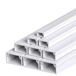 สายเคเบิล PVC Trunking ประเภท Slotted สายเคเบิลช่องสายไฟท่อสายไฟ PVC คุณภาพสูง - Product Image 1