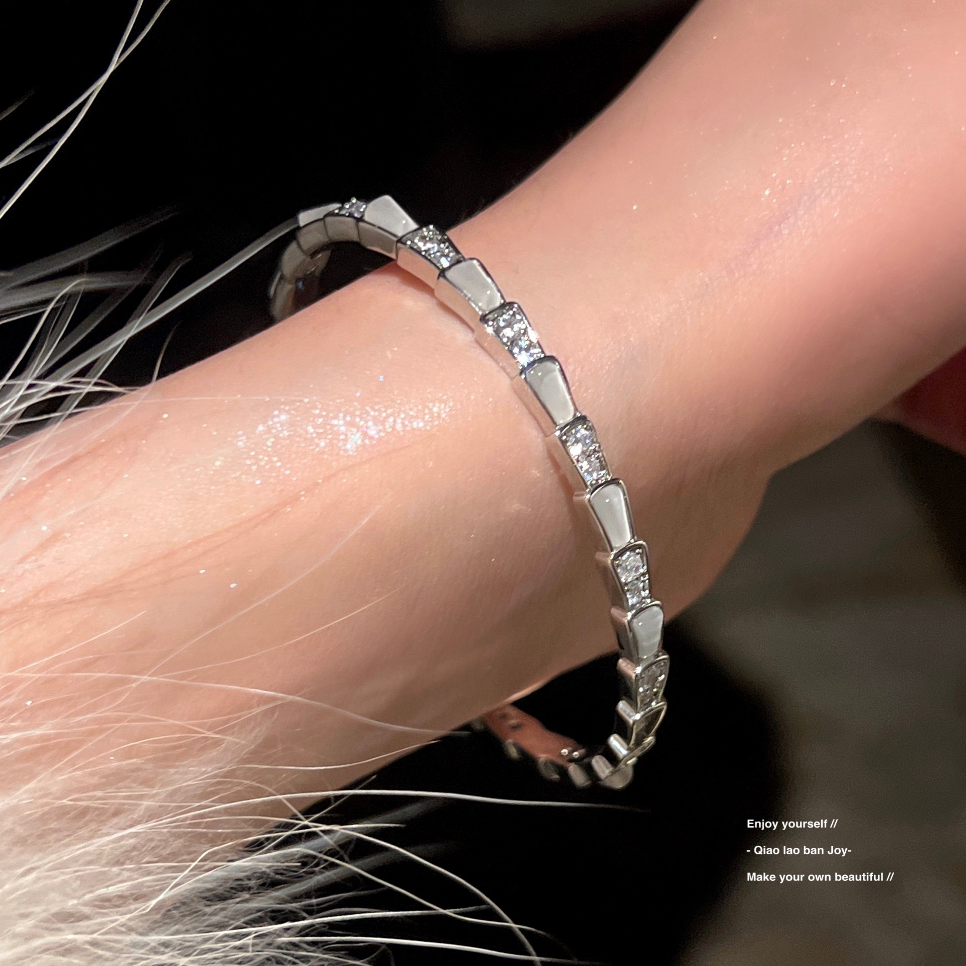 Bracelet Serpent Fritillaria