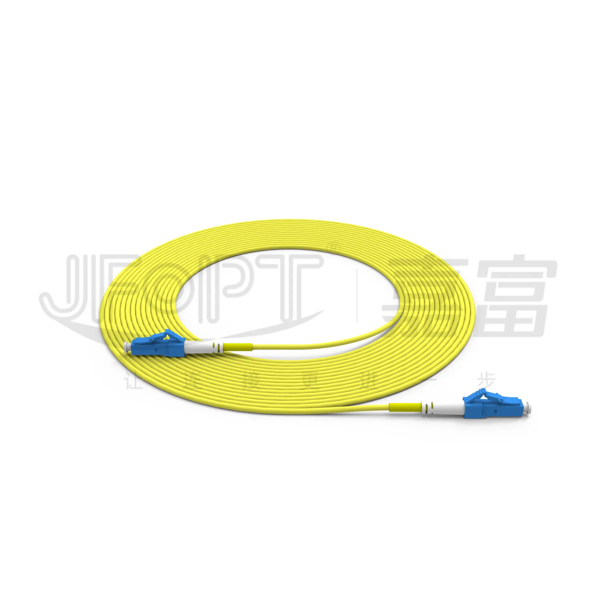 Venta caliente LC Cable de conexión de fibra óptica OM3 OM4 Precio de fábrica Simplex Duplex LC APC Cable óptico de caída de puente de fibra de modo único