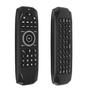 BOXPUT G7V Pro Air Mouse Englische Mini-Tastatur 2.4G Drahtloses IR-Lern-Gyroskop Sprach fernbedienung für Android TV BOX mi G7