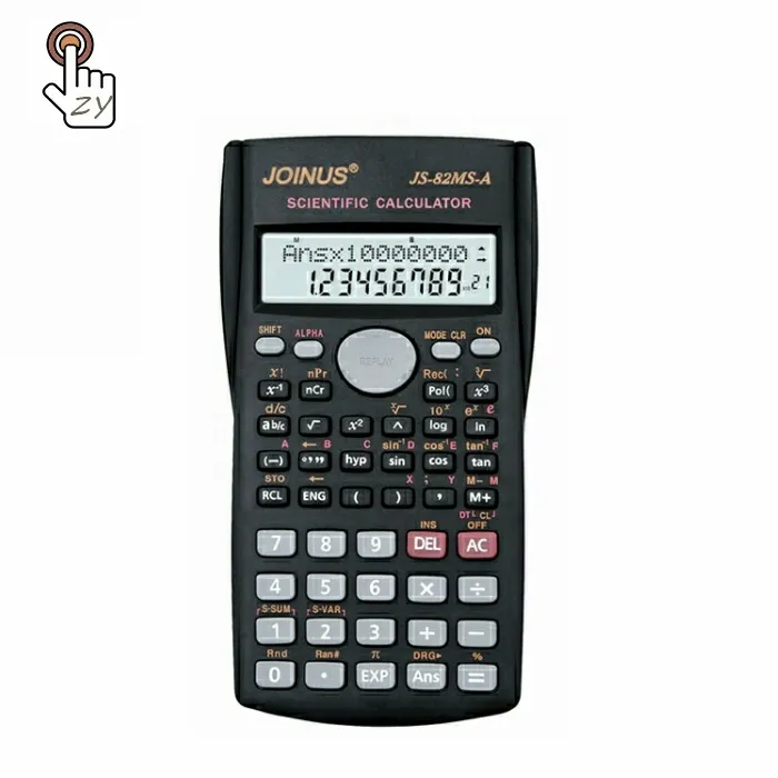 Logotipo Calculadora científica Fx 991es Alunos de Matemática Digital Profissional Custom Plus Calculadora Científica Eletrônica Solar