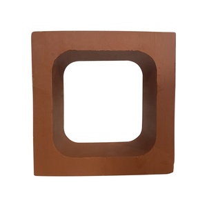 通风砌块砖圆设计赤土粘土窗纱 - Product Image 4