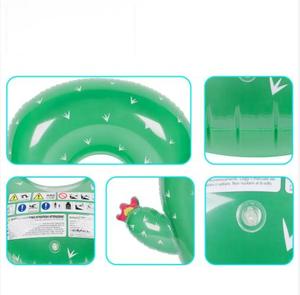 Cactus Eco-vriendelijke PVC Zwemband Opblaasbaar Zwembadvlot voor Volwassenen en Kinderen Opvouwbaar - Product Image 5