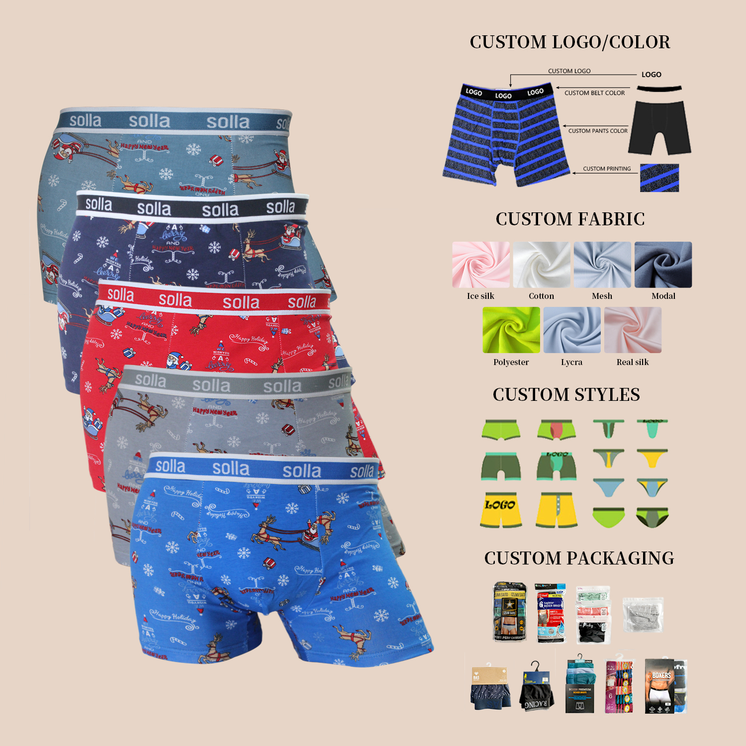 Mens Boxer Shorts