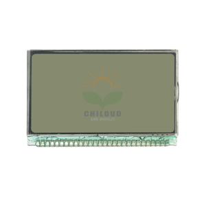 In bianco e nero micro sette segmenti pannello lcd 18 pin personalizzato tn lcd modulo display 6 cifre 7 segmenti
