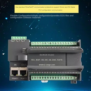 EtherNet/IP All-in-One Remote IO <strong>Module</strong> Industrial PLC Expansion <strong>Module</strong> Digital Ethernet Interface - Product Image 3
