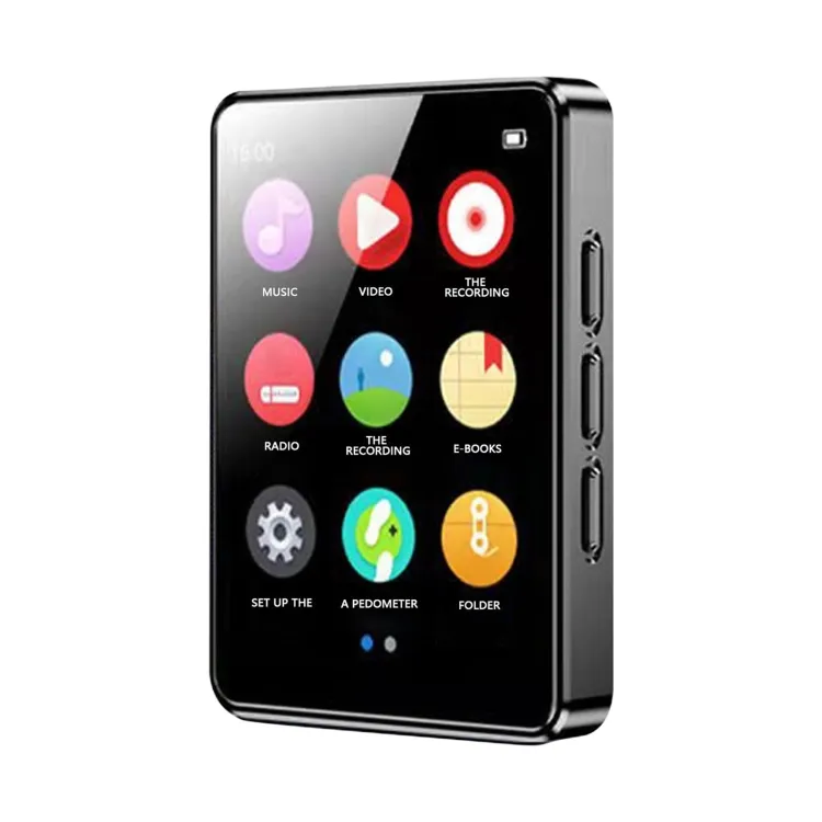 Dropshipping Wireless MP3/MP4 Student Walkman Touch Screen Music Player Lossless Sound Quality External Recording FM Radio 128GB