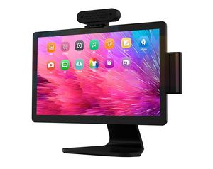 Высокоэкономичные 15,6 дюймов Android/Windows Desktop POS простые в использовании 6USB интерфейсы дешевые POS - Product Image 4