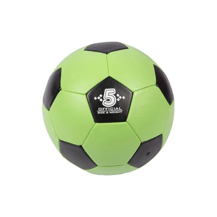 Venta al por mayor tamaño 5 balones de fútbol oficiales con logotipo personalizado Fútbol Profesional de PVC para entrenamiento