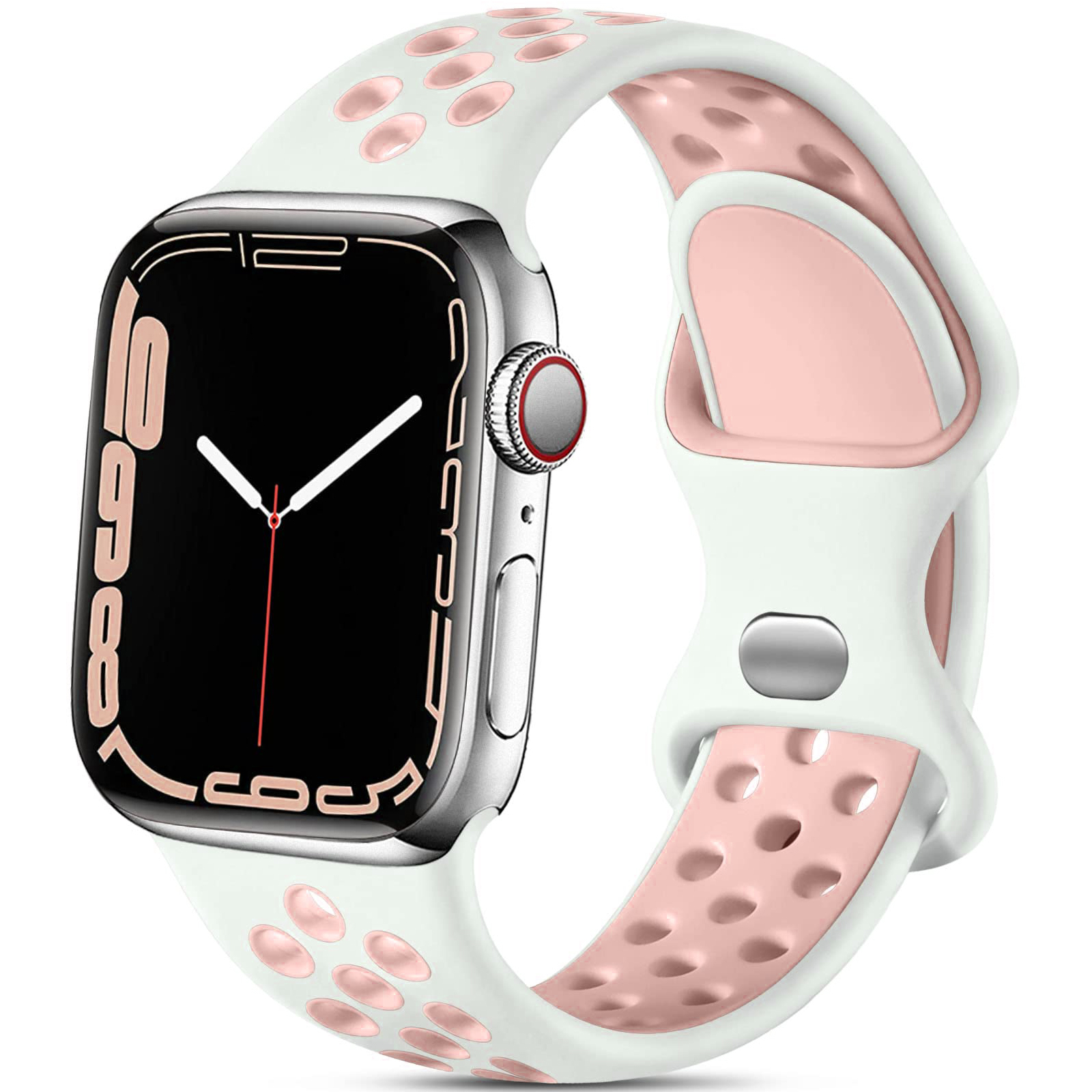 สีขาวชมพู