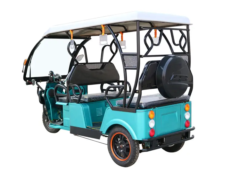 La mejor calidad de tres ruedas Keke Napep Rickshaw eléctrico triciclo motorizado