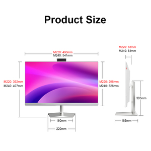 21,5-Zoll-All-in-One-PC Intel Core I3 I5 mit 4 bis 11. Generation Full-Set-OEM-MVBRO-Gaming-Desktop-Computer mit CPU-SSD für den Heimgebrauch - Product Image 2