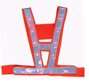 High Visibility Safety Clothing Running <strong>Reflective</strong> <strong>Led</strong> Vest - Product Image 1
