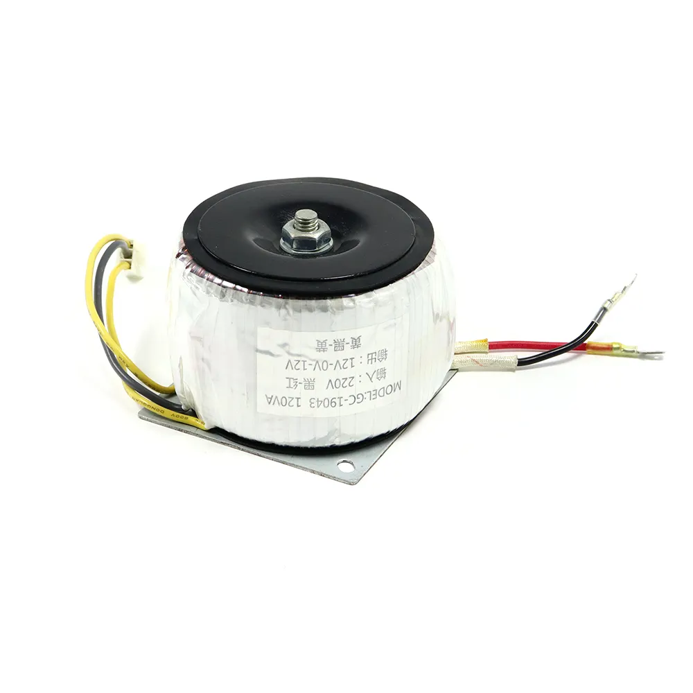 Transformateur toroïdal de puissance amplificateur Audio 12V10A 120VA