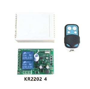 QIACHIP <strong>Wireless</strong> Remote <strong>Control</strong> Switch AC 110V-250V 2-Channels <strong>Relay</strong> Receiver Module RF 433 Mhz KR2202-4&amp;KT01/KT05 - Product Image 6