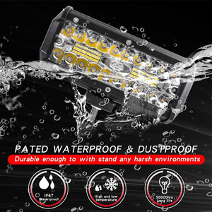 Không thấm nước 7 inch 120 wát <span class=keywords><strong>LED</strong></span> ánh sáng làm việc ánh sáng Combo chùm <span class=keywords><strong>LED</strong></span> thanh ánh sáng cho 12V 24V xe tải SUV ATV 4x4 4WD <span class=keywords><strong>LED</strong></span> làm việc thanh đèn - Product Image 6