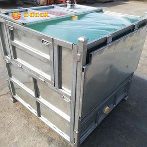 OEM grande plegable bloqueo de transporte pila IBC contenedor a granel intermedio - Product Image 4