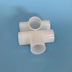 PVDF เชื่อมชน1/2 "ถึง2" ทีออฟ DN15 DN50 PN16เสื้อเชื่อมชน PVDF คุณภาพสูงจากจีนพร้อมส่ง - Product Image 4