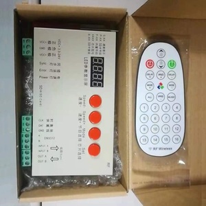 DC5V DC12V DC24V RGB Magic Color LED-Punkt matrix licht DMX-Signal RGBIC-Programmierung SPI-LED-Pixel-Controller mit Fernbedienung