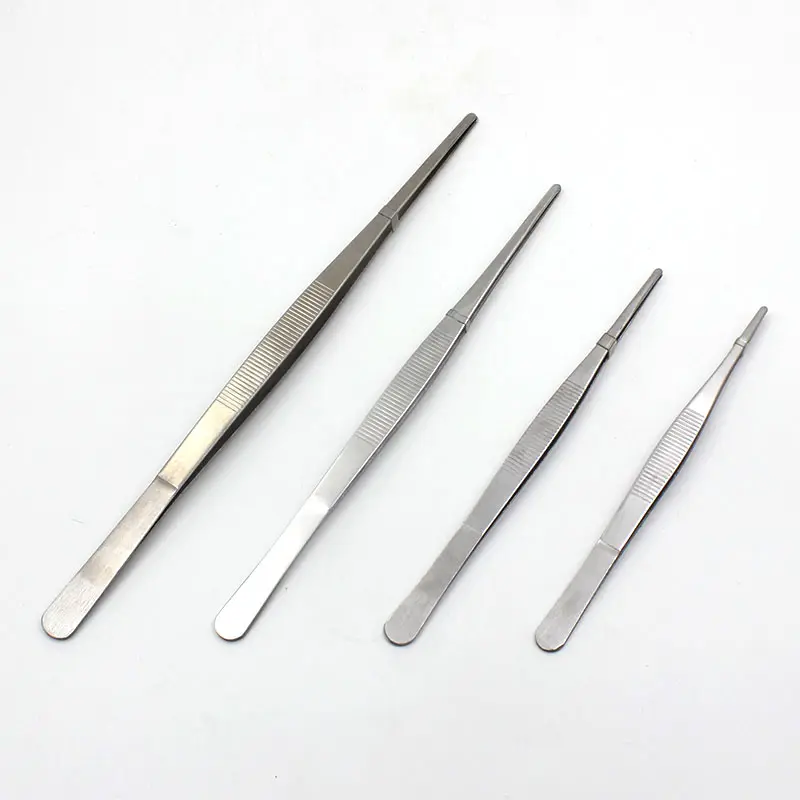 Mesin Jahit Stainless Steel Aksesoris Forceps Medis Pinset Industri Mesin Jahit Pinset