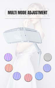 2024 ใหม่ล่าสุดโคมไฟบําบัดฟื้นฟูผิว 7 สีแสงร่างกายใบหน้า PDT LED Light Therapy เครื่องความงาม - Product Image 6