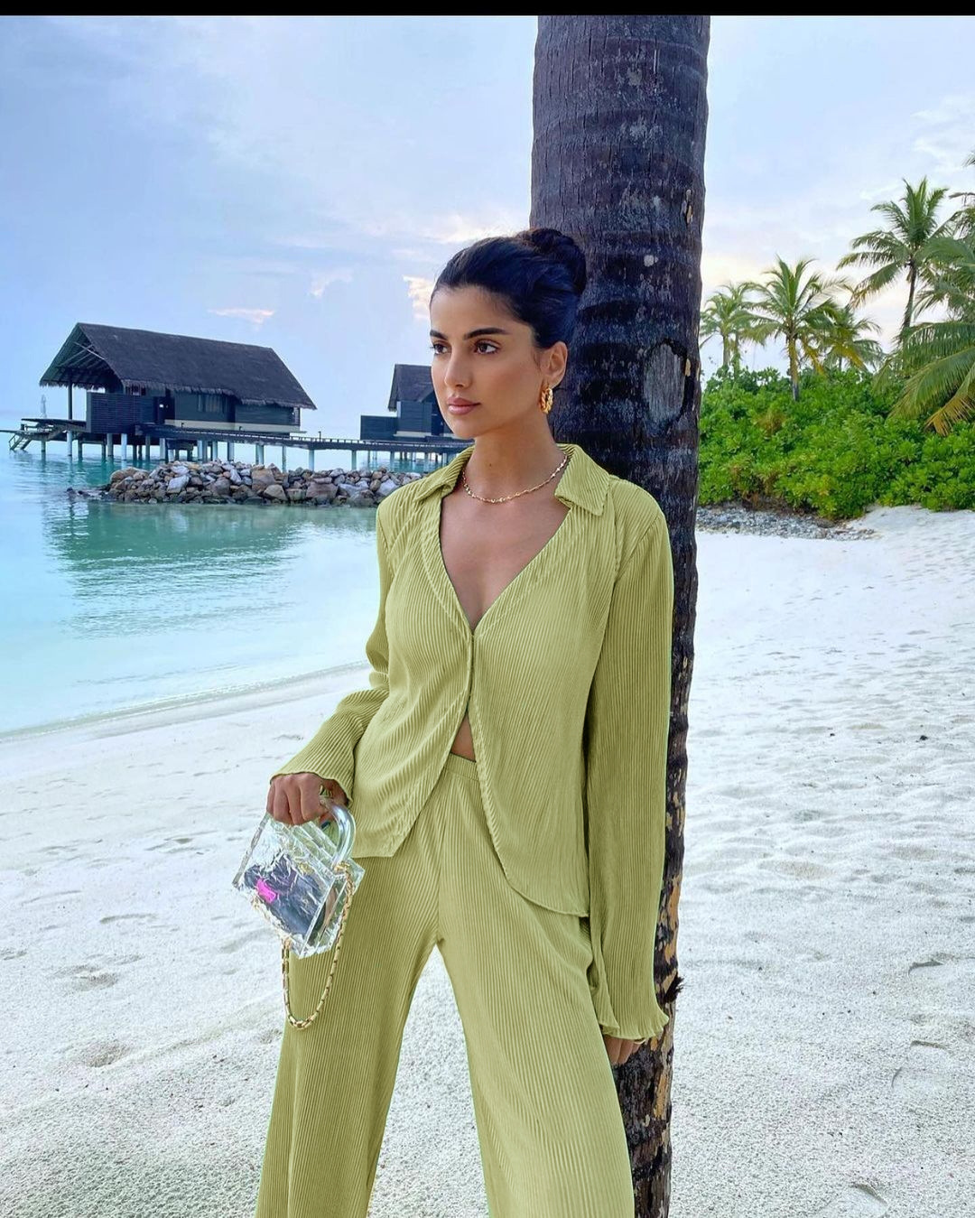 Camicia verde