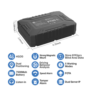 Imán portátil 4G 7500mAh, comandos SMS automotrices programables, rastreador GPS para vehículos de Parada Remota con 1 año de espera - Product Image 2