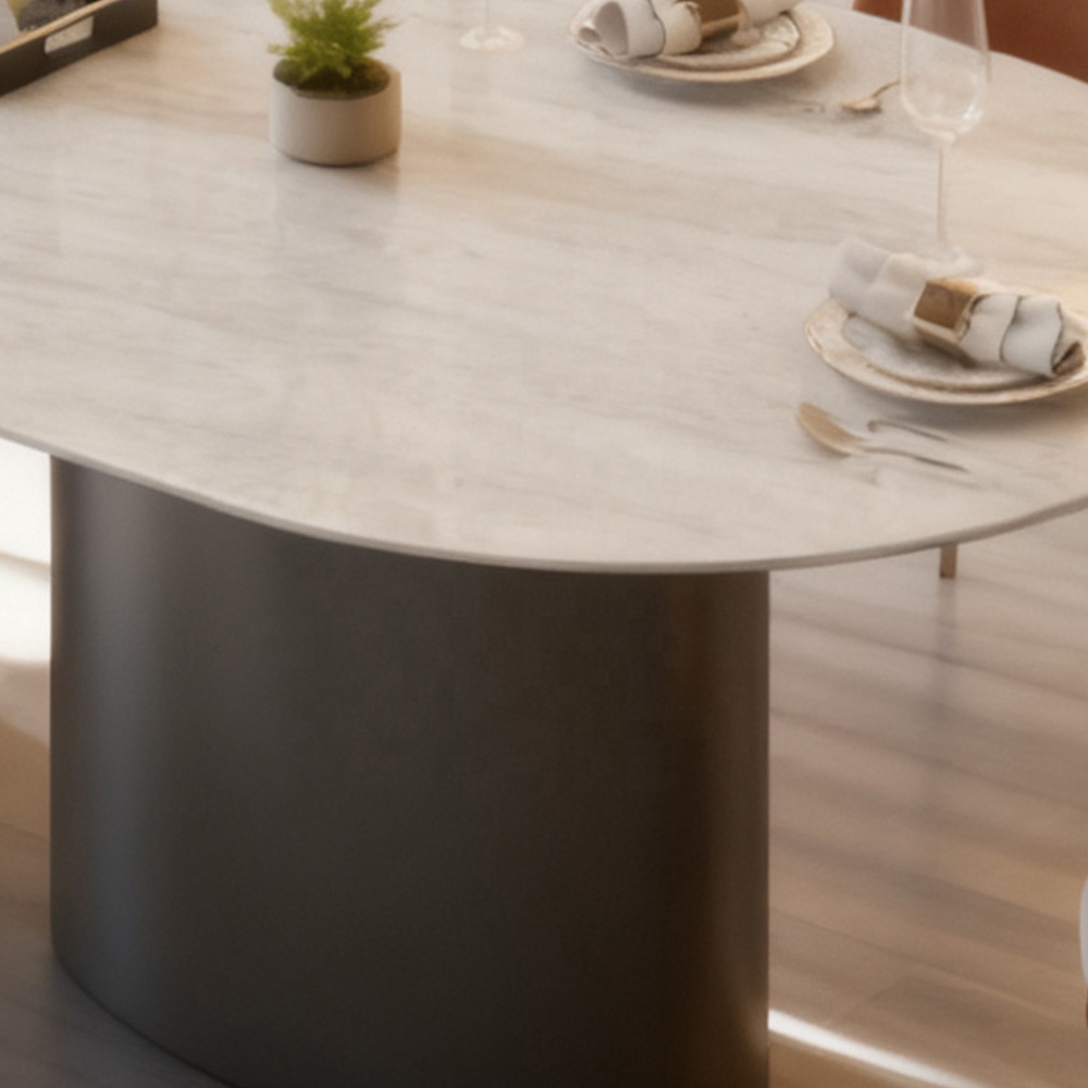 Pieds de piédestal en acier inoxydable 1052B