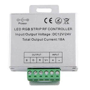 Neuer klassischer Rf-LED-RGB-Controller für RGB-Streifen-Licht DC12-24V 216W/288W Mini-Full-Touch-Fernbedienung - Product Image 2