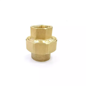 3/8 "Nữ trượt Doanh kết nối Brass đường ống dẫn nước Công Đoàn Ống phù hợp adapter Coupler cho nước nhiên liệu khí - Product Image 1