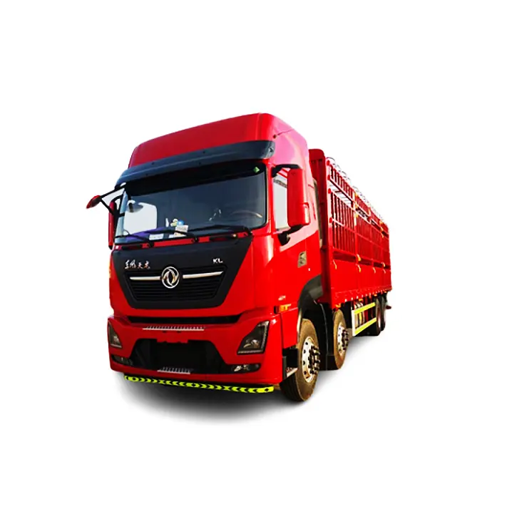 Dongfeng 8*4 vận chuyển hàng hóa LHD hàng rào xe tải van xe tải xe tải để bán