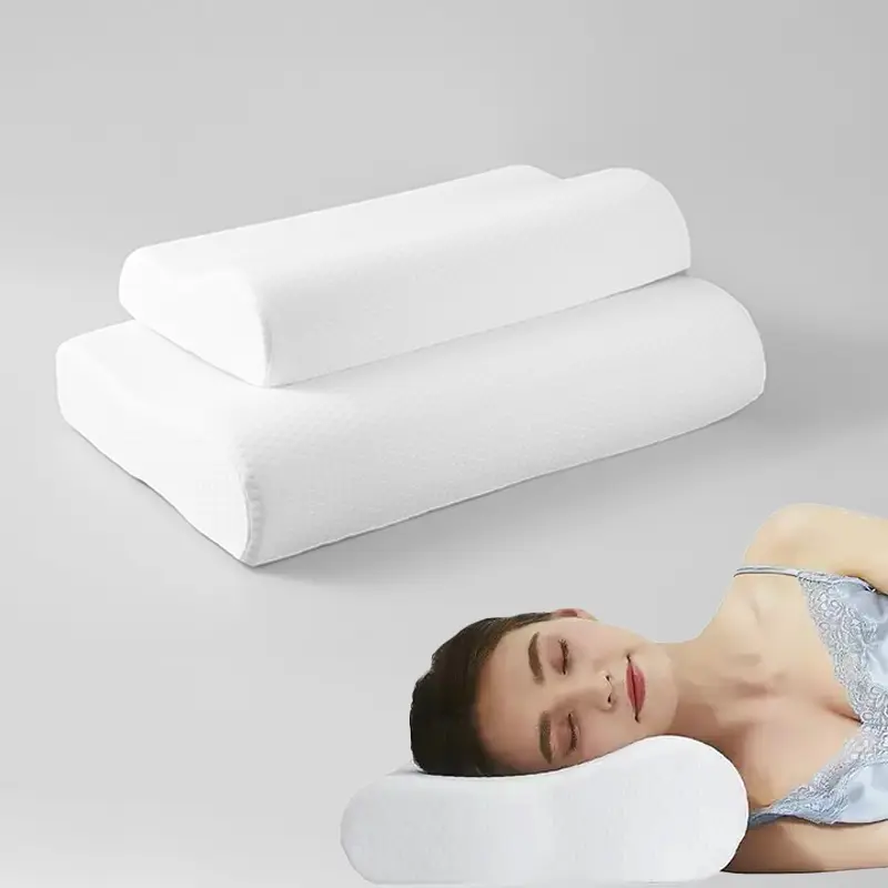 Comfortabele Grote Zachtheid Ondersteuning Luxe Ergonomische Cervicale Orthopedische Contour Nek Traagschuim Bed Kussen Om Te Slapen