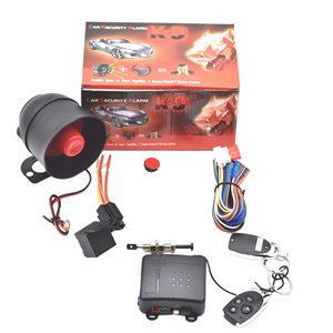 370MHz <strong>Fixed</strong> <strong>Code</strong> Car <strong>Alarm</strong> <strong>System</strong> - Compatible with All 12V Vehicles - Product Image 1