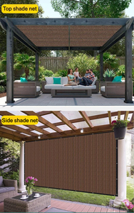 Malla hexagonal ignífuga para balcón, servicio OEM, red parasol de 5 años - Product Image 6