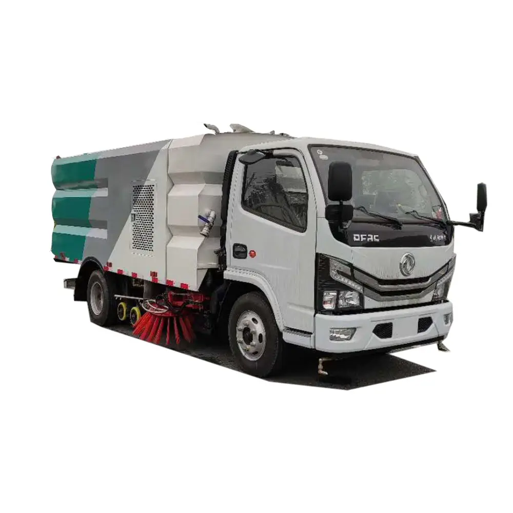 DongFeng 4x2 3-5 cubic meters vacuum Cleaner Sweeping Road Sweeper Truck