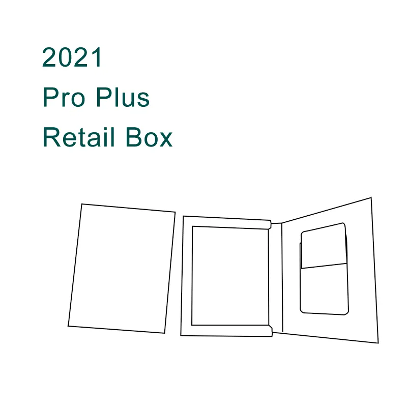 Лидер продаж, 2021 Pro Plus, Розничная коробка, медиальная связка, коробка для ключей, быстрая доставка